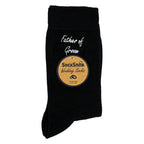 Mens Wedding Socks for Groom Groomsman Best Man Father of the Groom and Bride