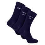 3 Pairs Mens Wedding Socks for Father of the Groom & Bride | Wedding Gift