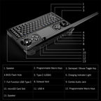 GPD WIN Mini 2025 Handheld Gaming PC, 16GB+1TB, 7 inch Windows 11 Home AMD Ryzen 7 8840U, EU Plug, Ryzen7 16GB+1TB