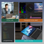 GXMO G156 15.6 inch Laptop, 32GB+1TB, Windows 11 AMD Ryzen 7 5825U Octa Core, Support Fingerprint Unlock, US Plug