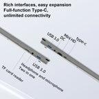 Jumper EZbook S7 Max 16 inch Laptop, 16GB+128GB+512GB, Windows 11 Intel Alder Lake N95 Quad Core, EU Plug(Grey)