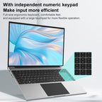 Jumper EZbook S7 Max 16 inch Laptop, 16GB+128GB+512GB, Windows 11 Intel Alder Lake N95 Quad Core, US Plug(Grey)