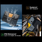 Unihertz 8849 Tank Pad Rugged Tablet PC & Projector, 16GB+512GB, 10.95 inch Android 14 Dimensity 8200 Octa Core 5G Network, EU Plug, Tank Pad