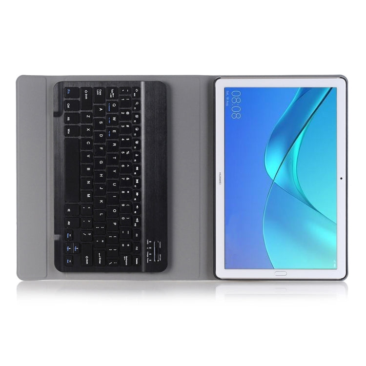 Detachable Bluetooth Keyboard Ultrathin Horizontal Flip Leather Tablet Case for Huawei MediaPad M5 / M5 Pro 10.8 inch, with Holder, For MediaPad M5 10.8 inch