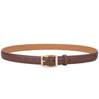Classic Women’s Leather Belt | 2.3 cm Pin Buckle