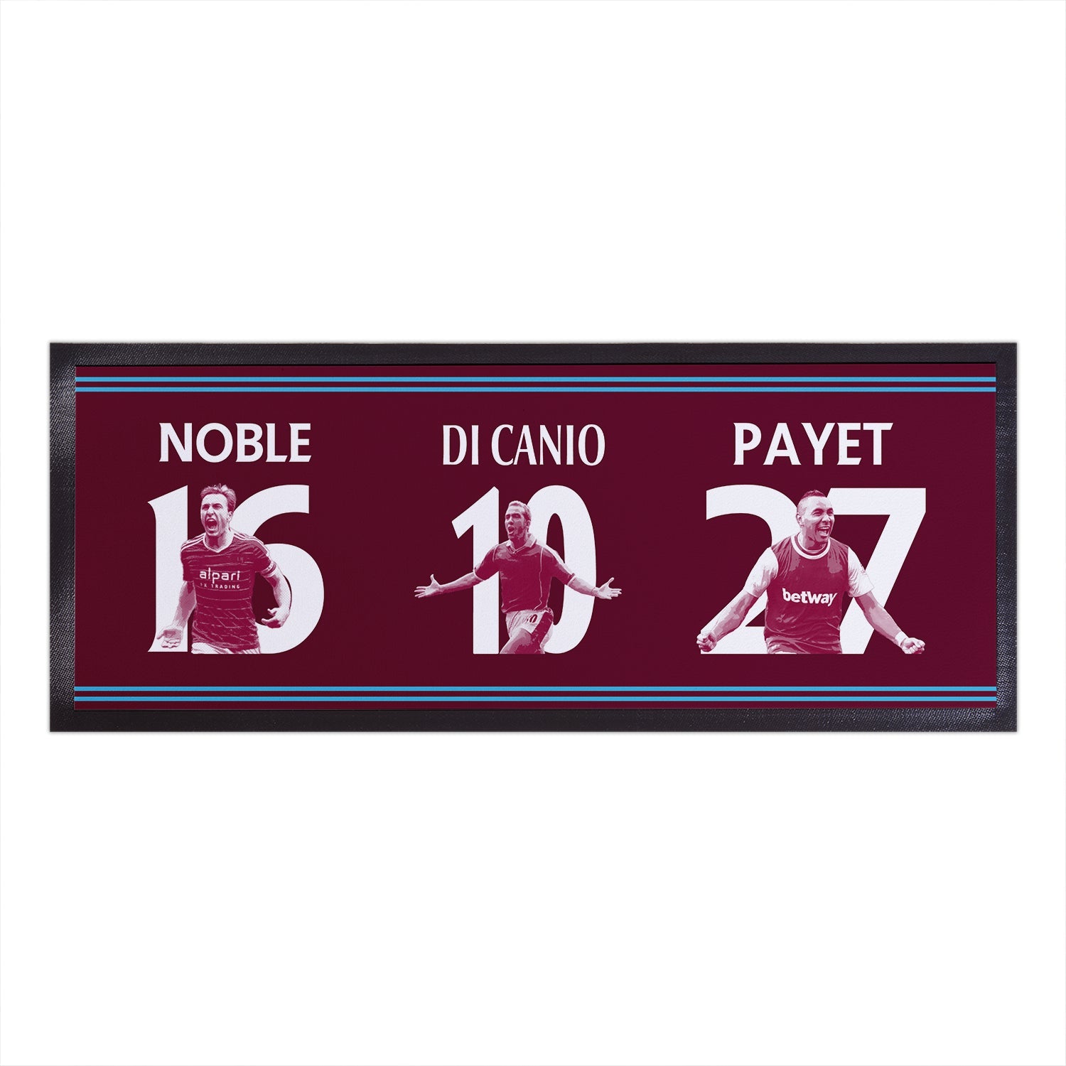 West Ham Football Father's Day Bar Box | Retro Man-Cave Set