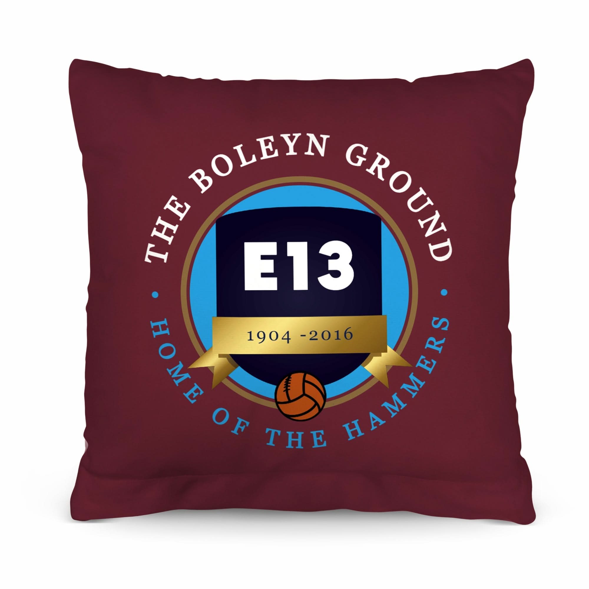 West Ham Boleyn Ground - Football Legends - Cushion 10"