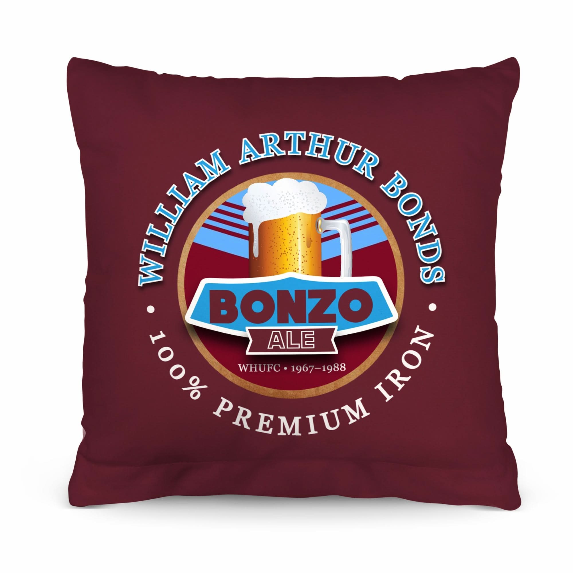 West Ham Bonds - Football Legends - Cushion 10"