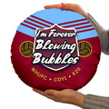 West Ham Bubbles - Football Legends - Circle Cushion 14"