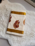 Royal Mayura Kerala Kasavu Saree