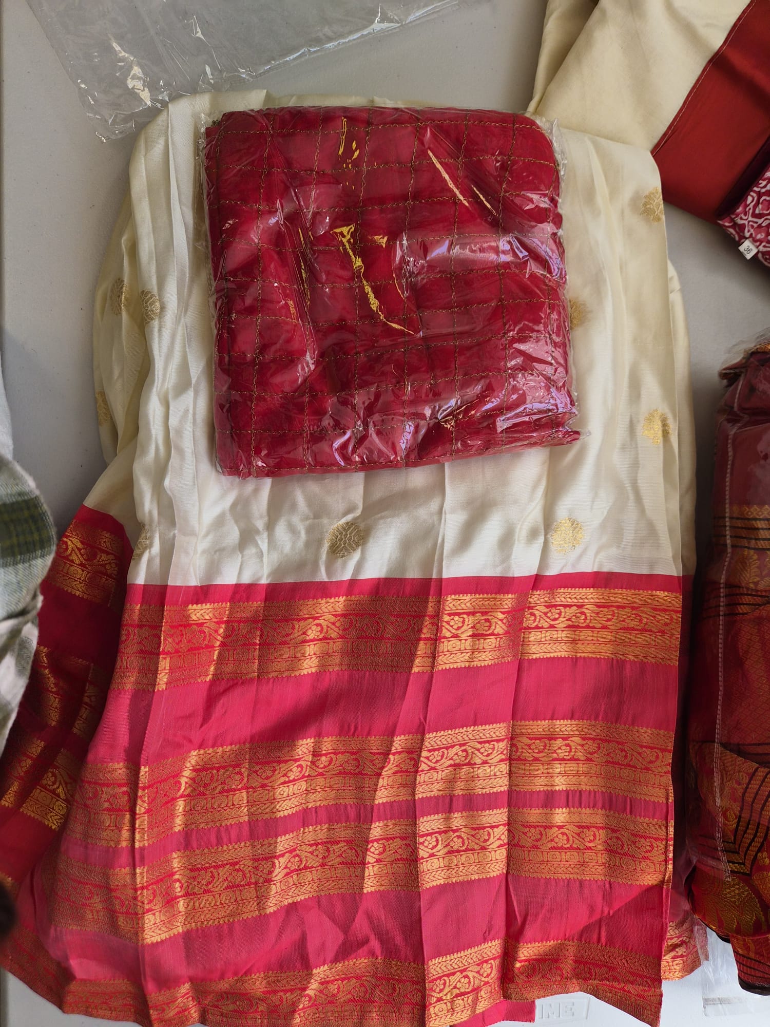Onam Manjari Kerala Half Saree Set
