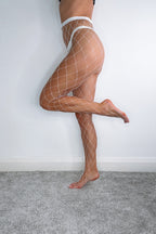 Large Net Fishnet Tights