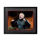 Chris Wilder Signed Sheffield United 16x12 Image Deluxe Mount Frame