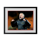 Chris Wilder Signed Sheffield United 16x12 Image Deluxe Mount Frame