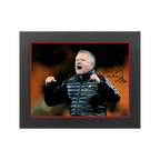 Chris Wilder Signed Sheffield United 16x12 Image Deluxe Mount