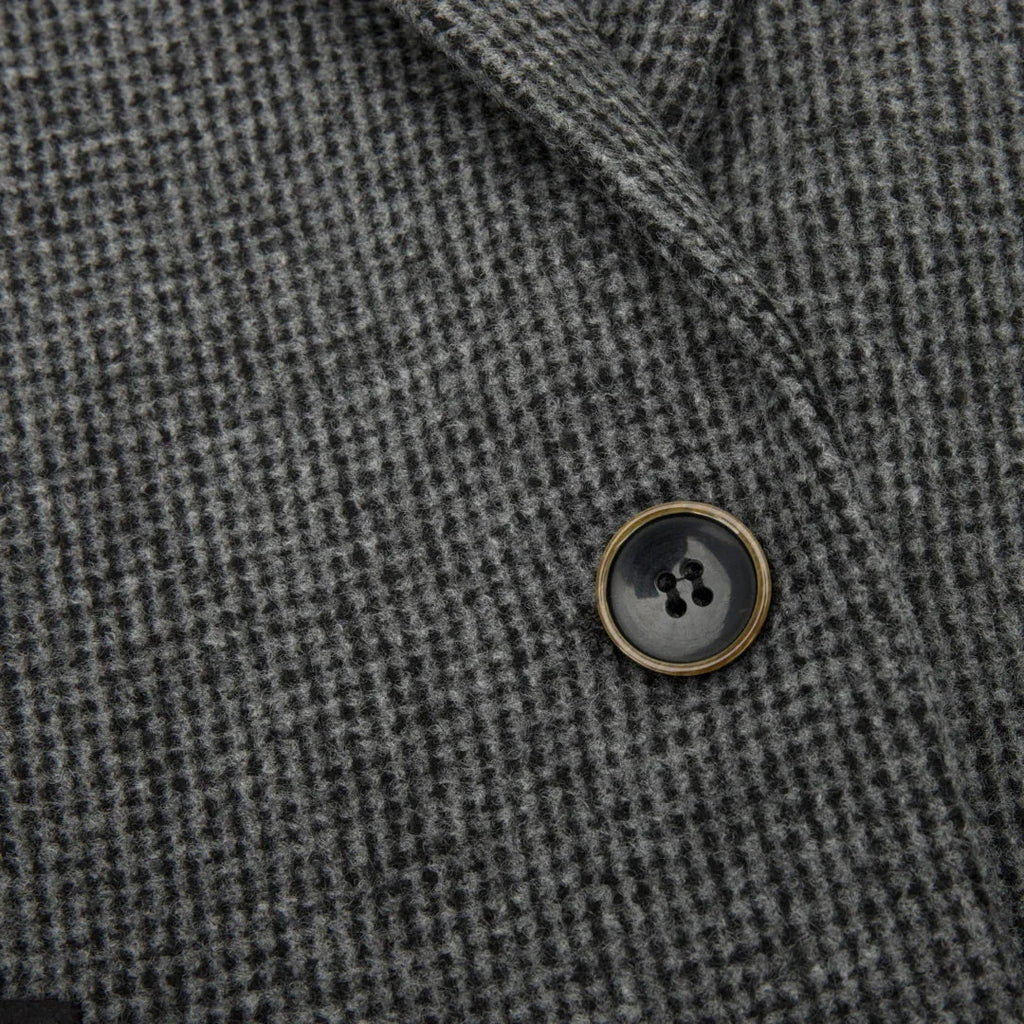 wsn01 - Women Grey Suit Blazer Waistcoat & Trousers in Tweed Herringbone