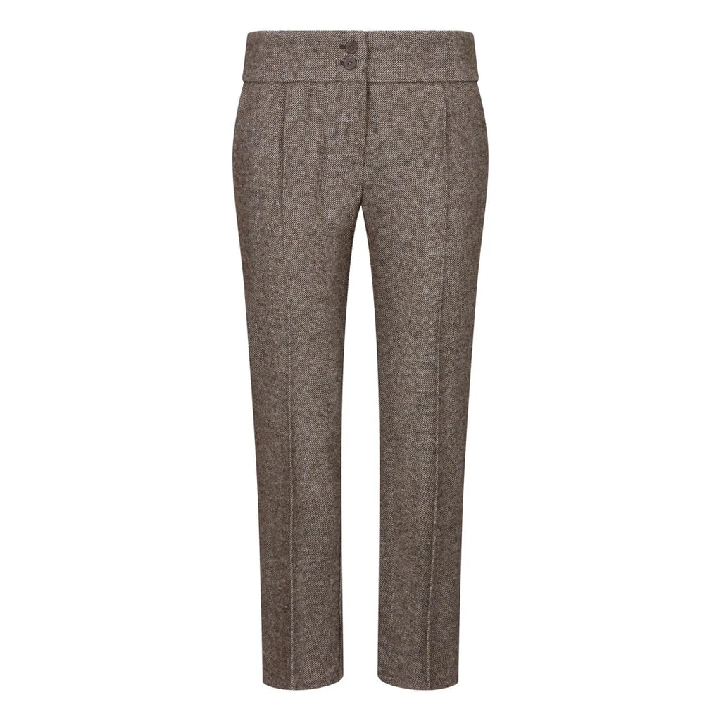 wsn06 - Women's 1920s Suit Tweed Blazer Waistcoat & Trousers