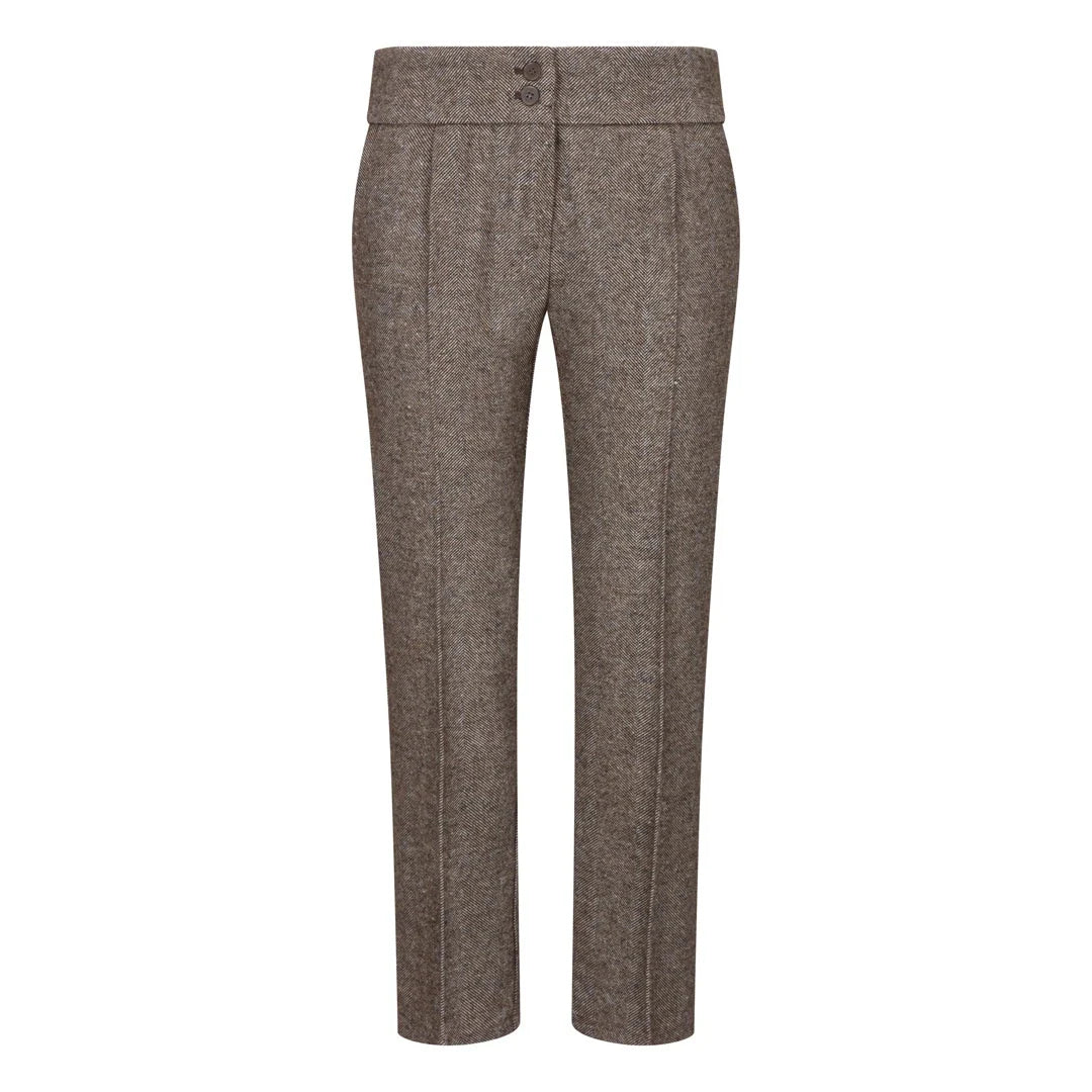 wsn06 - Women's 1920s Suit Tweed Blazer Waistcoat & Trousers