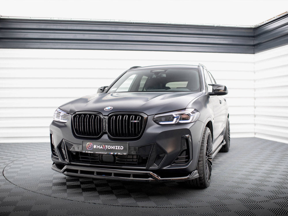 Maxton Design - Front Splitter BMW X3 M-Pack G01 Facelift / iX3 M-Pack G08 Facelift