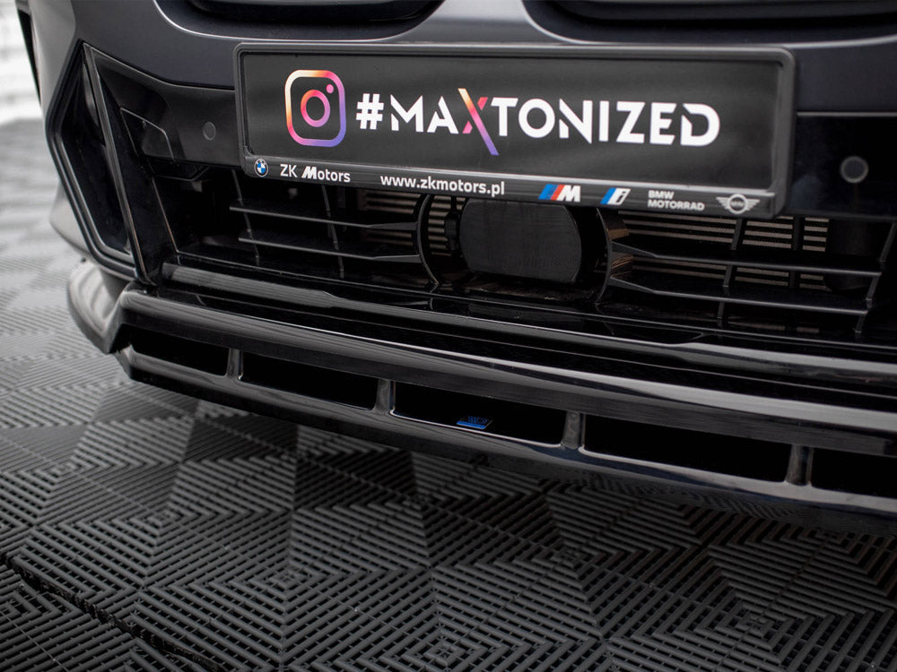 Maxton Design - Front Splitter BMW X3 M-Pack G01 Facelift / iX3 M-Pack G08 Facelift