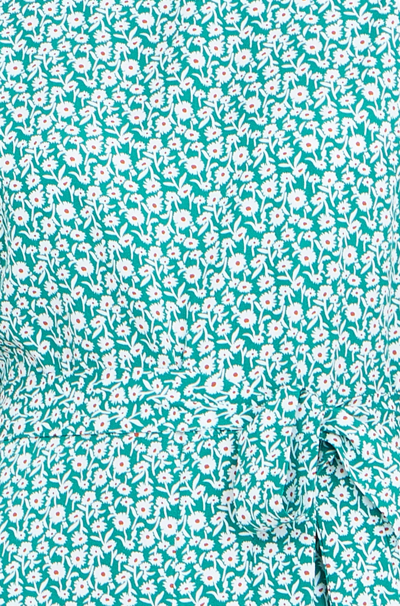 Yumi Green Ditsy Culotte Jumpsuit