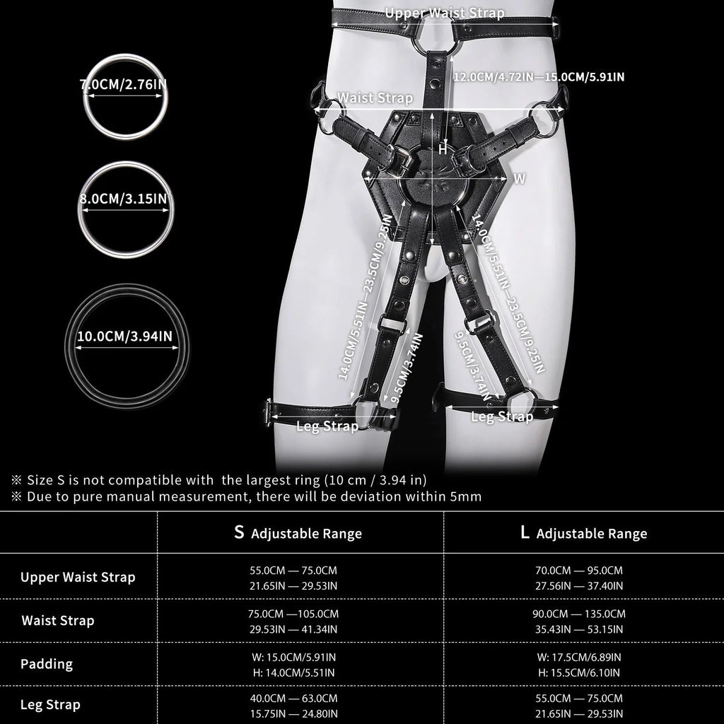 Nothosaur Yrdeno - Strap-On Harness
