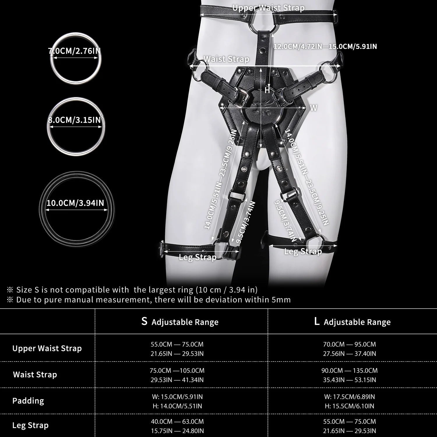 Nothosaur Yrdeno - Strap-On Harness