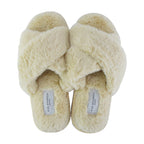 Ladies Novelty Bedroom House Open Toe Slippers with Back (3 Sizes)