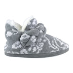 Ladies Knitted Warm Fleece Plush Slipper Boots (6 Sizes)