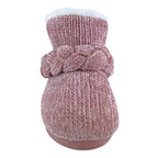 Ladies Knitted Warm Fleece Plush Slipper Boots (6 Sizes)