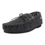 Mens Moccasin Slippers with Memory Foam