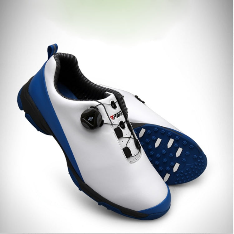PGM Golf Waterproof Rotary Buckle Shoe Sneakers for Men, 41, 45, 40, 42, 43, 44