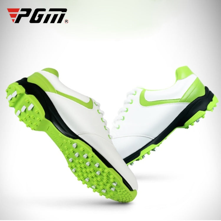 PGM Golf Waterproof Anti-slip Microfiber Leather Nail Shoes Sneakers for Men, 41, 42, 43, 40, 44, 39