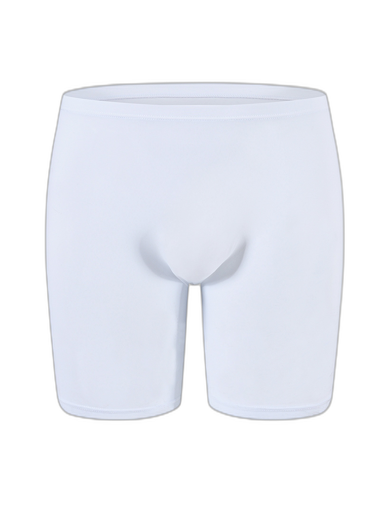 Men's Breathable Silky Seamless Boxer Briefs