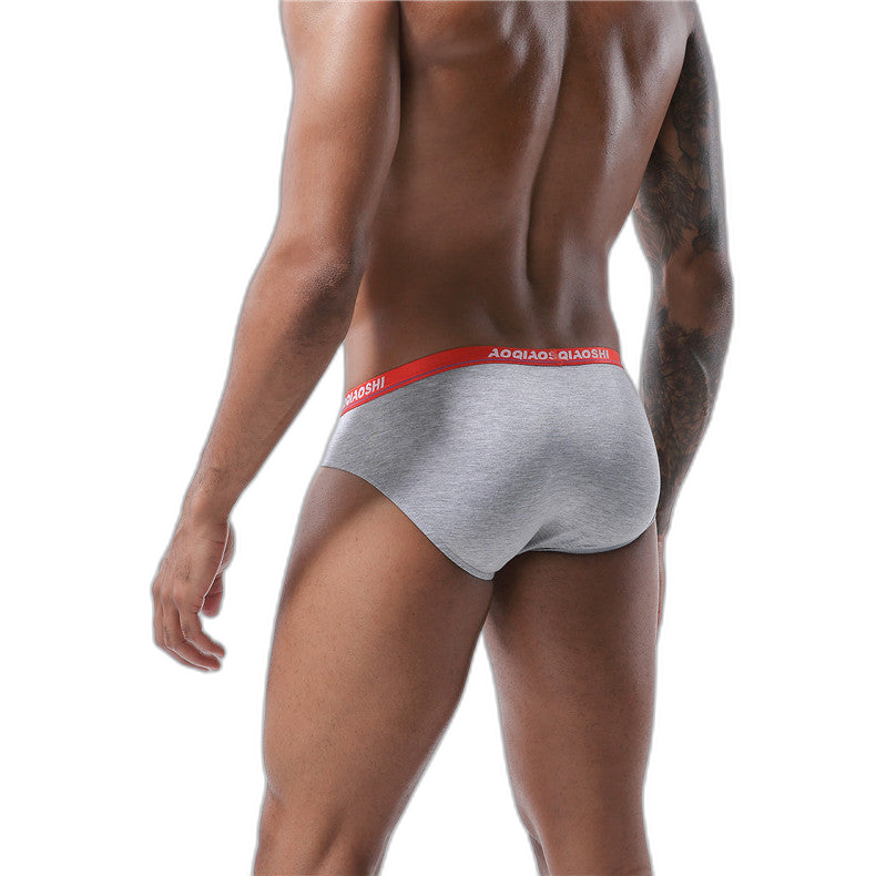 4 Pack Modal U Convex Pouch Seamless Briefs for Men