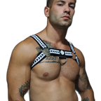 Breedwell Daddys Favourite Bulldog Harness Black