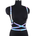 Holo Gothic Angelic Wings Harness