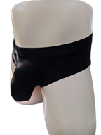 3 Pack Men's Seamless Comfort Large Supportive Pouch Sexy Low-Rise Briefs
