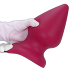 Red Drop - Soft Silicone Anal Plug - 6 Sizes