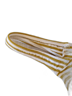 3 Pack Men's Striped Trendy Cooling Touch Day-Long Comfort Firm Support Thongs