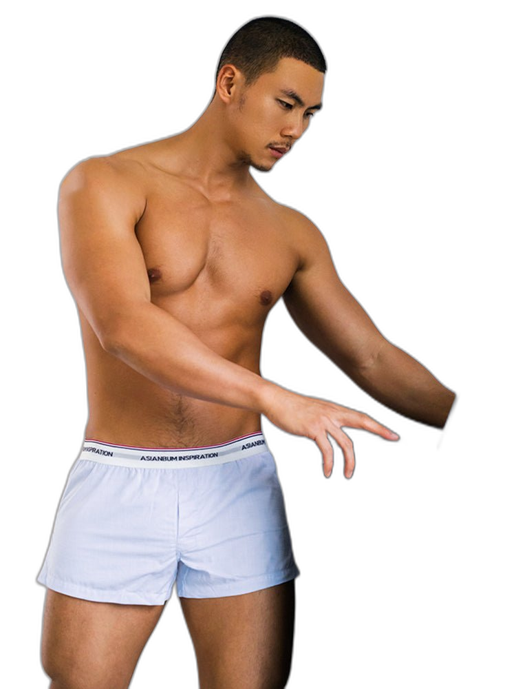 Men's Trendy Mid-Rise Breathable Lined Simple Home & Casual Boxers