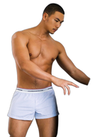 Men's Trendy Mid-Rise Breathable Lined Simple Home & Casual Boxers