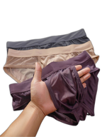 3 Pack Men's Fly Opening Supportive Pouch Stretch Premium Briefs