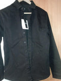 NEW with tag Men's Boohoo MAN Black Muscle Fit Denim Shirt (XS)
