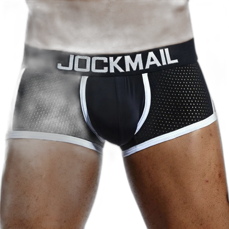 Jockmail Coloured Mesh Boxers (4 Pack)