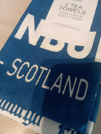 SCOTLAND EDINBURGH TEA TOWELS x2