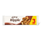 29 x Galaxy Ripple Milk Chocolate Bars 3pk - 90GM