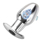 Command Stainless Steel Vibrating Butt Plug 4 Inch