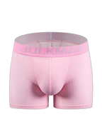 Sponge Cushion Mesh Buttock Boxer Briefs