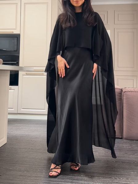 Women's Solid Color Maxi Dress